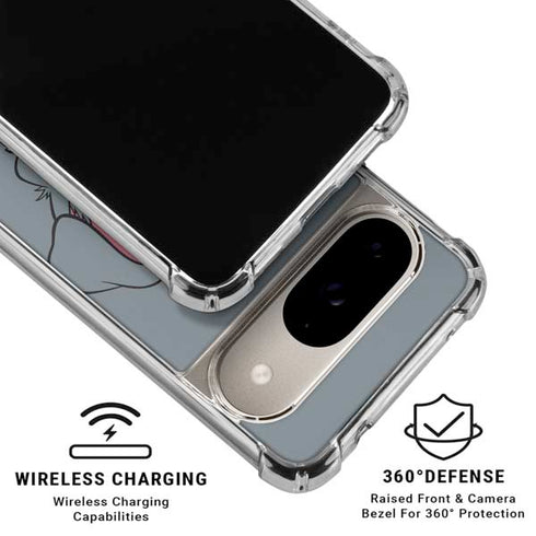 Disney Lady & The Tramp Butch Portrait Google Pixel 10 Clear Case